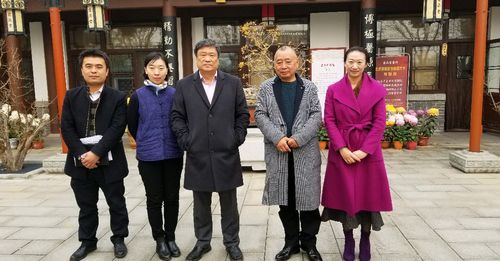 董事長高海華全程陪同陳帥佛參觀河南綠探集團，聚焦環保技術推廣